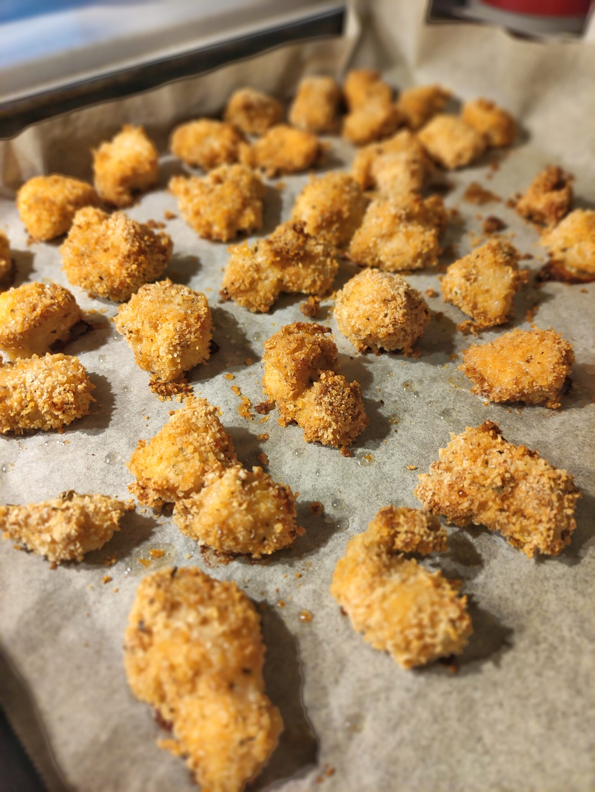 Oven Baked Crispy Chicken Bites - Gulselsh's Kitchen